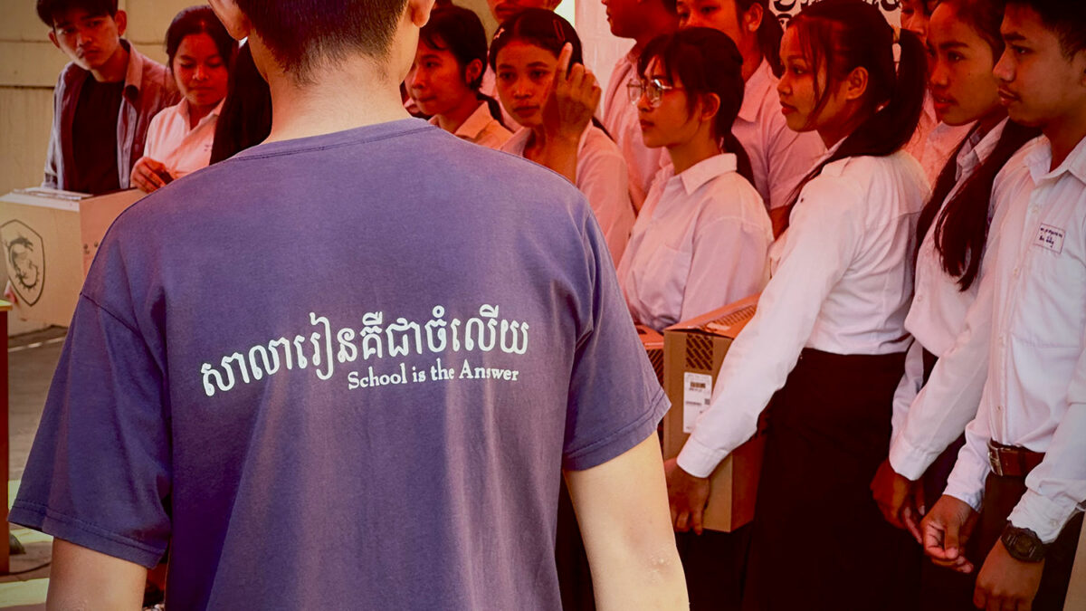 Zugang zu Bildung für Kinder in Kambodscha